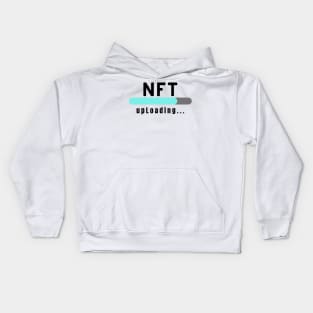 NFT Uploading Kids Hoodie